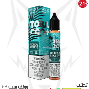 VGOD SALTNIC TOBACCO PLUS TROPICAL RESERVE 30ML 50MG