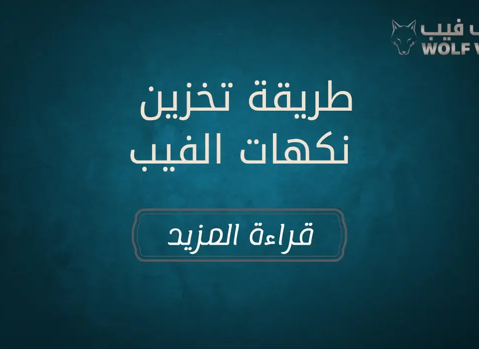 طريقة تخزين نكهات الفيب