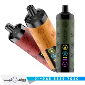 شيشة فابجو 30000 سحبة الكويت Vapgo 30000 DTL Hookah vape شيشة الكترونية تحكم بالبرودة.