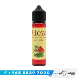 نكهة التيزا لاف رقي شمام 60 مل 3mg Alteza Love الكويت.