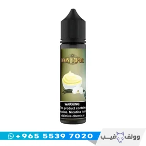نكهة فيب ايكون فيبور فانيلا كاسترد 60 مل الكويت Icon Vapor Vanilla Custard vape juice creamy dessert flavor شيشة الكترونية.