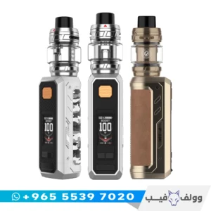 جهاز فيبرسو ارمور الترا الكويت Vaporesso Armour Ultra Kit 5500mAh 100W iTank T شيشة الكترونية ضد الصدمات.