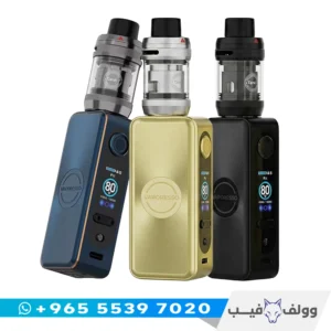 جهاز فيبرسو جين SE الكويت Vaporesso GEN SE Kit 80W iTank T شيشة الكترونية جين اس اي.
