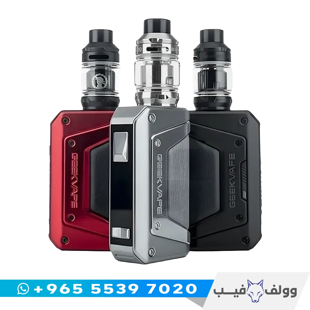قيك فيب L200 جهاز قيك فيب L200 الكويت Geekvape L200 Aegis Legend 2 Kit 200W Z Coil شيشة الكترونية ضد الماء والصدمات.