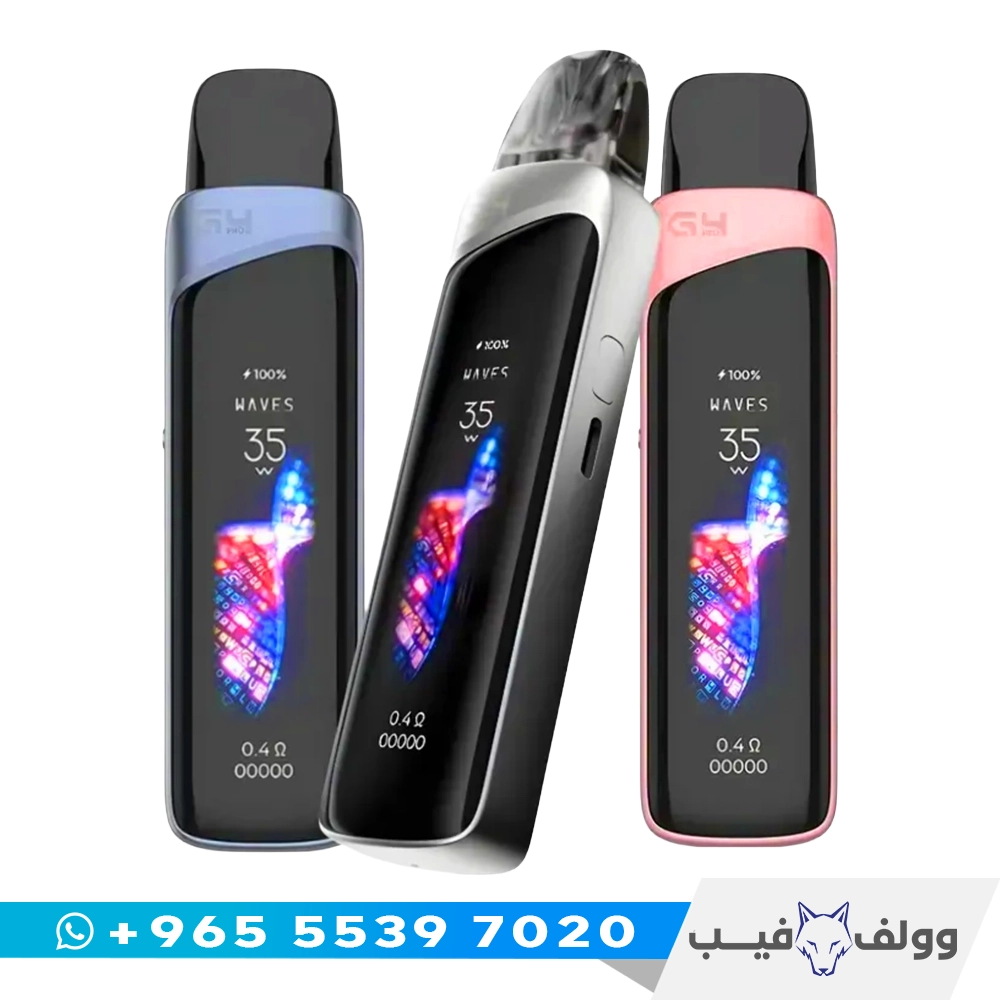 كاليبرن G4 برو جهاز كاليبرن G4 برو الكويت Uwell Caliburn G4 Pro Touch Screen 1800mAh 35W سحبة زقارة كاليبرن جي 4 برو.