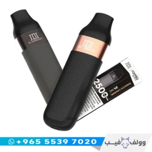 سحبة جي دي اي مارش 2500 سحبة الكويت JDI March Disposable Vape 20mg 45mg نكهة باردة وصافية.