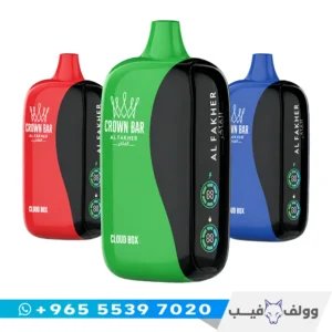 جهاز الفاخر 32000 سحبة Cloud Box بتانك 25 مل وشحن Type-C