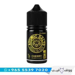 نكهة اتوميك شيري بابل جم سولت الكويت متجر وولف فيب Atomic.