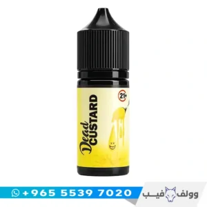 قنينة نكهة ديد كاسترد سولت ٣٠ مل من وولف فيب الكويت