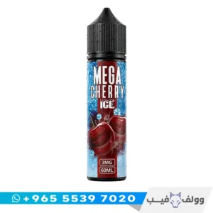 قنينة نكهة ميجا شيري ايس ٦٠ مل من وولف فيب الكويت