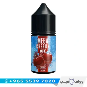 قنينة نكهة ميجا شيري ايس سولت ٣٠ مل من وولف فيب الكويت
