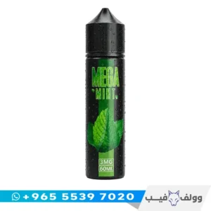 قنينة نكهة ميجا نعناع ٦٠ مل من وولف فيب الكويت