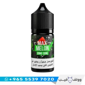قنينة نكهة سام فيبز ماكس ميلون سولت رقي أحمر ٣٠ مل من وولف فيب الكويت