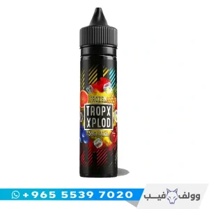 قنينة نكهة سام فيبز تروبكس اكسبلود ايس ٦٠ مل لدى وولف فيب الكويت